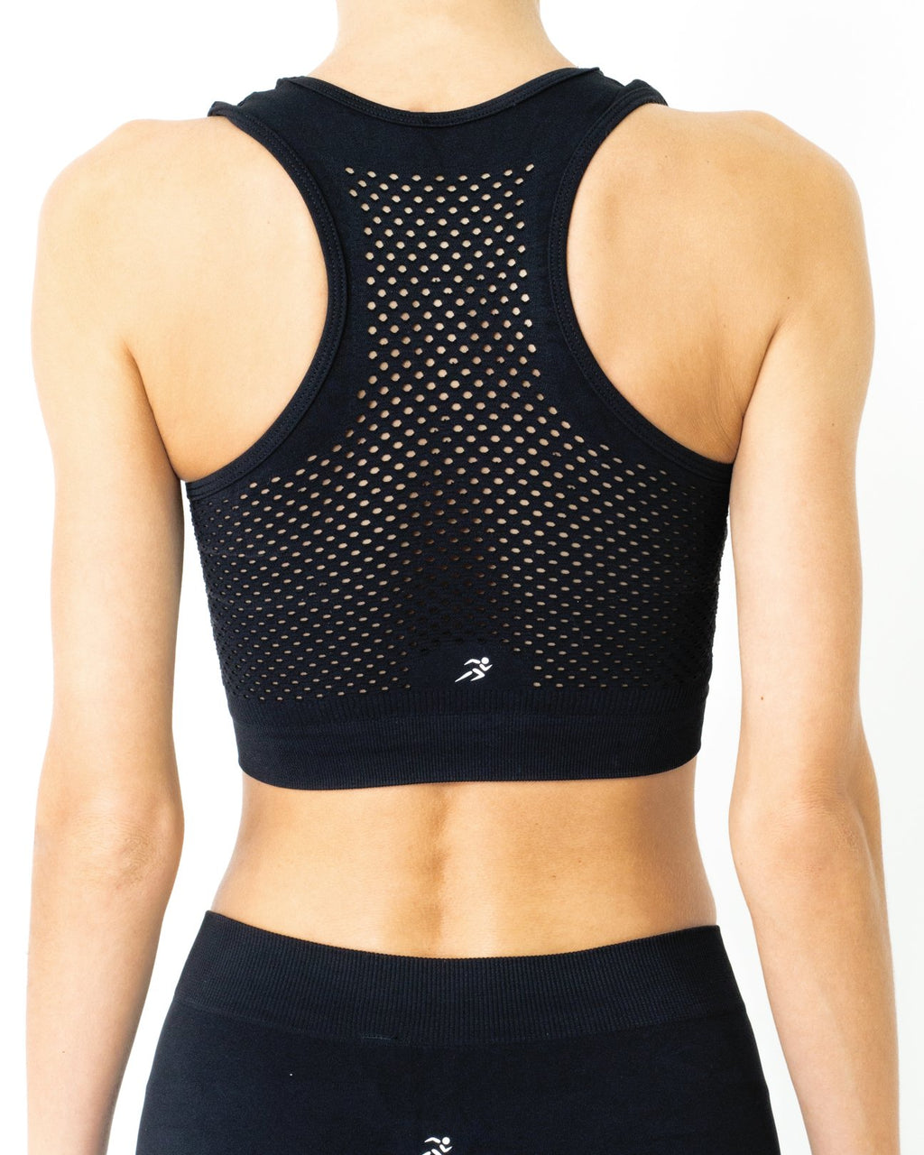 SALE! 50% OFF! Milano Seamless Sports Bra - Black [MADE IN ITALY]