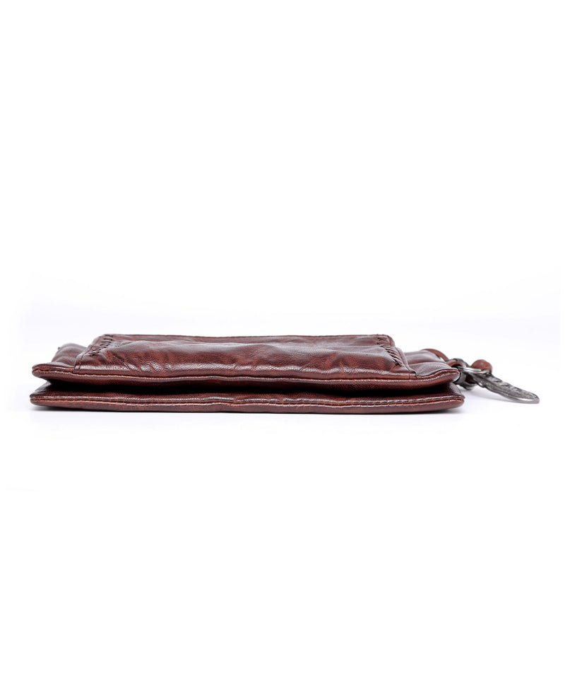 Bluebell Leather Clutch