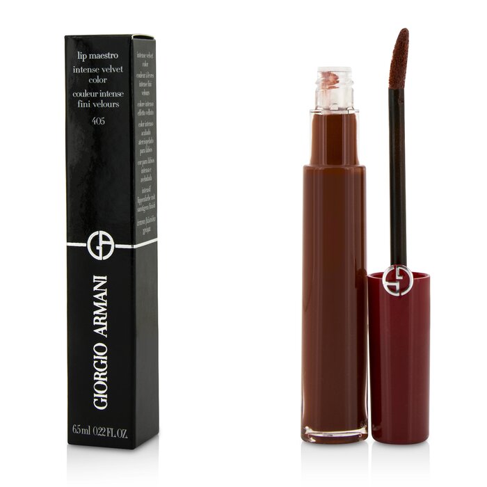 GIORGIO ARMANI - Lip Maestro Intense Velvet Color (Liquid Lipstick) 6.5ml/0.22oz