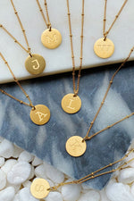 Ellison + Young: Singular Charm Initial Necklace