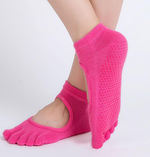 Digging hole dispensing yoga socks ladies slip five finger socks sports socks