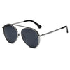 BETHEL | CA08 - Retro Mirrored Lens Teardrop Aviator Sunglasses