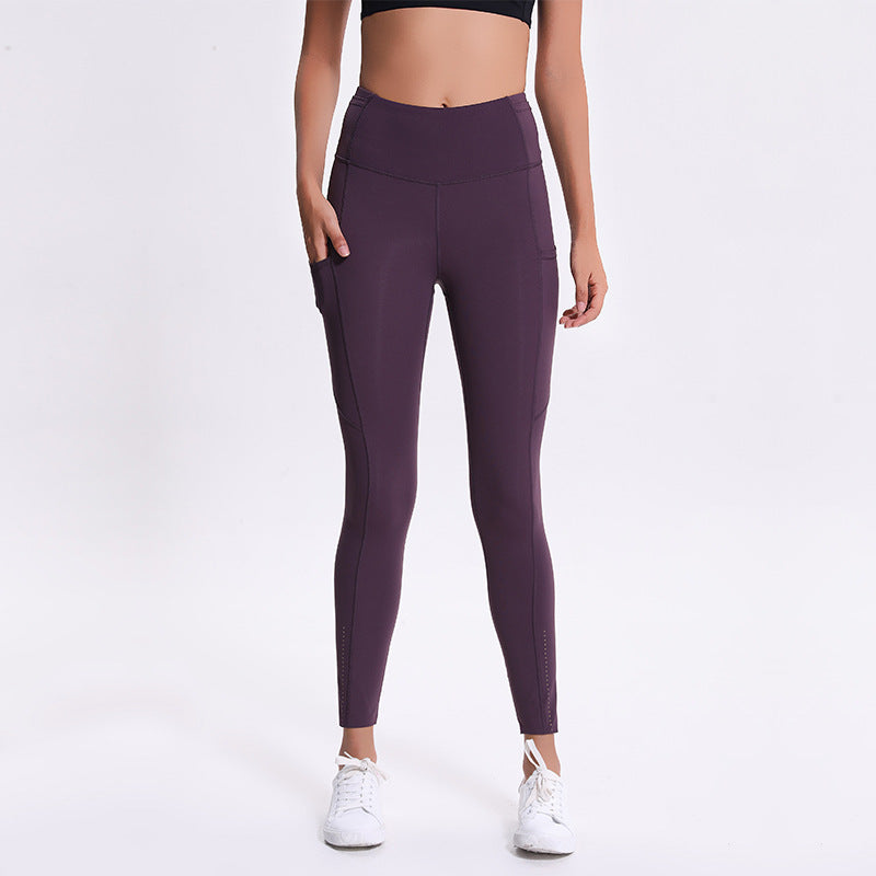 Seamless Yoga Legging With Side Pocket