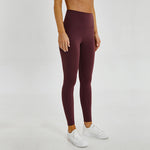 Seamless Yoga Legging With Front Card Pocket