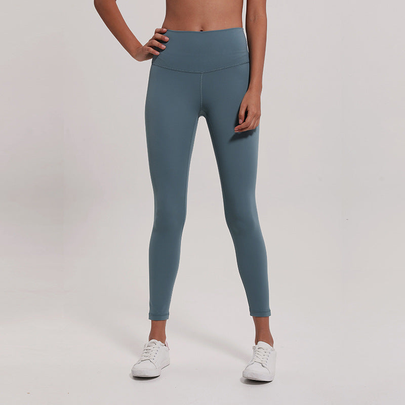 Seamless Yoga Legging With Front Card Pocket