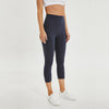 Cropped High Waist Fitness Legging With Inside Pocket