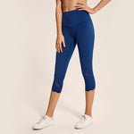 Cropped Legging With Mesh