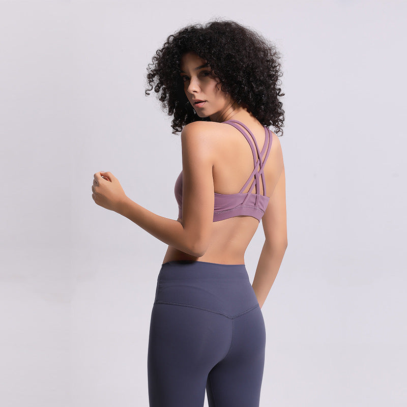 Cross Beauty Yoga Bra