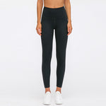 Seamless Yoga Legging With Petal Trim