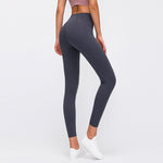 Seamless Yoga Legging With Petal Trim