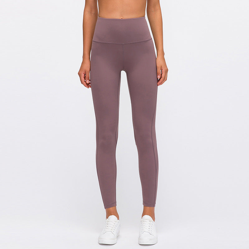 Seamless Yoga Legging With Petal Trim