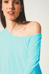 Long Sleeve Top in Modal Blue