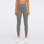 Seamless Yoga Legging With Petal Trim