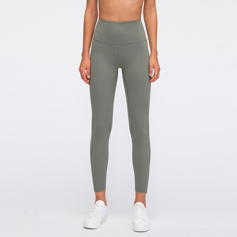 Seamless Yoga Legging With Petal Trim