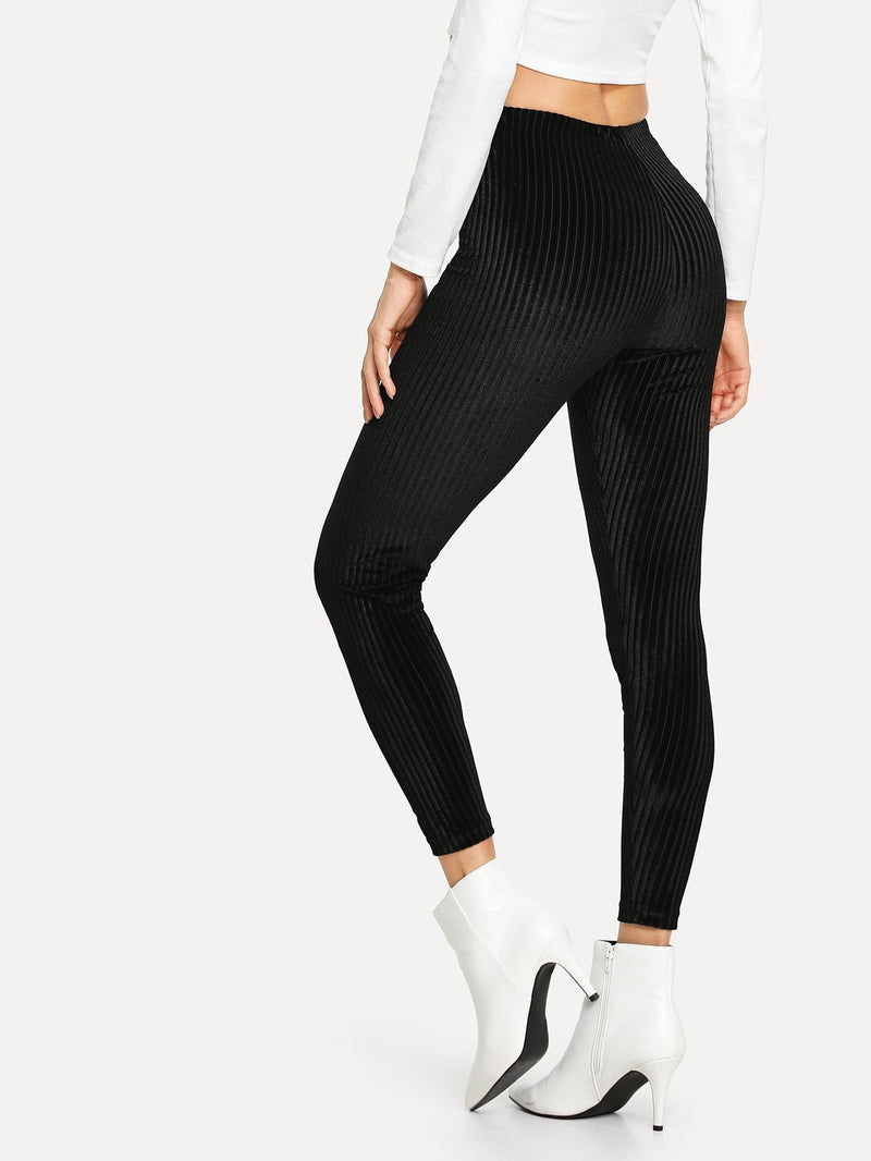 Make It Yours Velvet Ribbed Legging