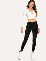 Make It Yours Velvet Ribbed Legging