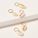 Shell Shaped Pigtail Hair Pin 5pack