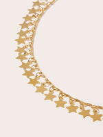 Star Charm Choker 1pc