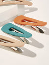 Simple Hair Snap Clip 3pairs