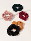 5pcs Velvet Scrunchie