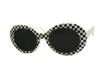 Cher Checkered Sunglasses