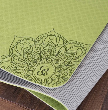 Double layer yoga mat