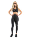 SALE! 50% OFF! Genova Activewear Set - Leggings & Sports Bra - Black [MADE IN ITALY]