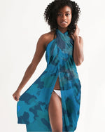 Women's Find Your Coast Lightweight & Elegant Ocean Camo Swim Cover Up