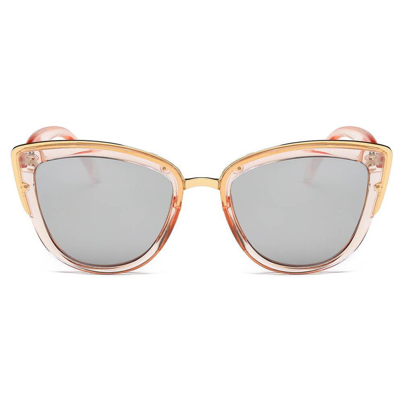 CHESTER | S1005 - Women's Vintage Retro Oversized Cat Eye Sunglasses