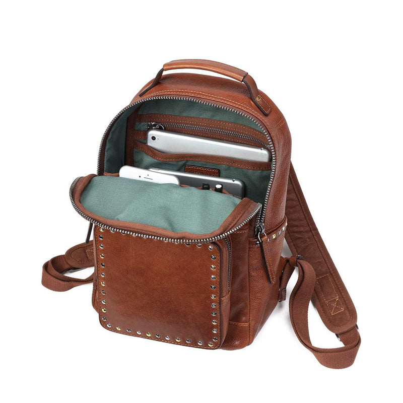 Soul Stud Leather Backpack