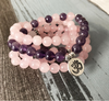 Amethyst Yoga Pink Bracelet