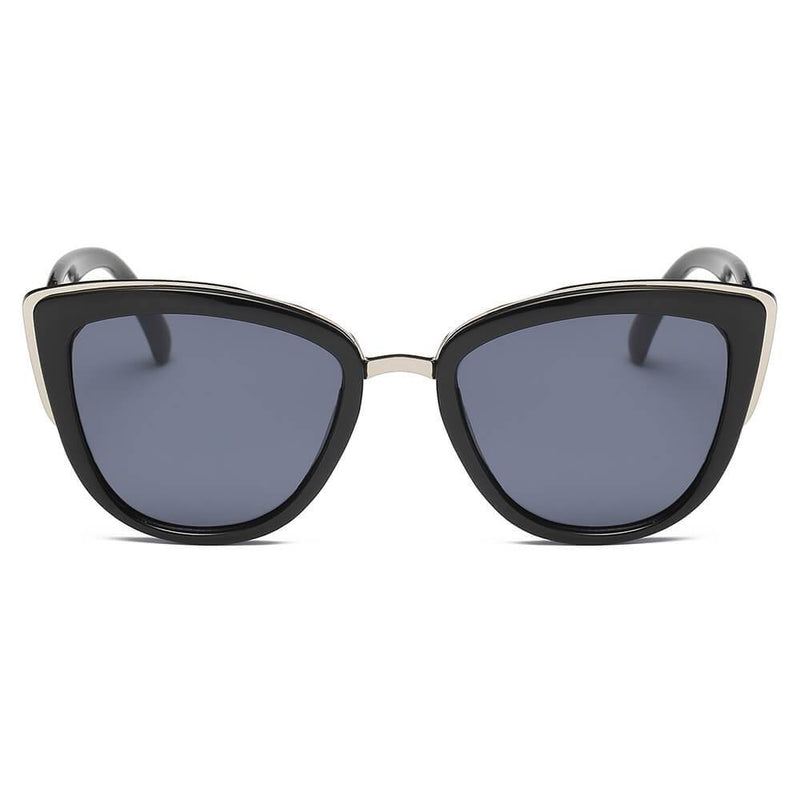 CHESTER | S1005 - Women's Vintage Retro Oversized Cat Eye Sunglasses