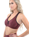 SALE! 50% OFF! Verona Activewear Set - Leggings & Sports Bra - Maroon [MADE IN ITALY]