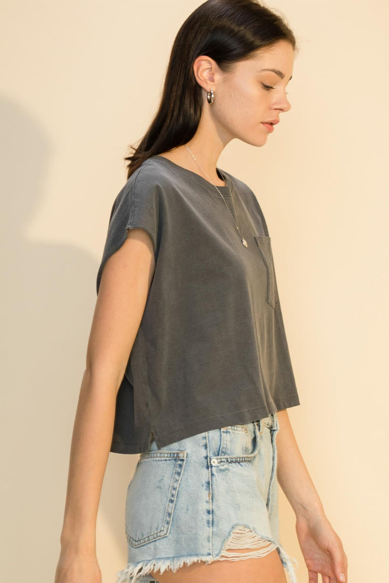 HYFVE Cropped Muscle Tee