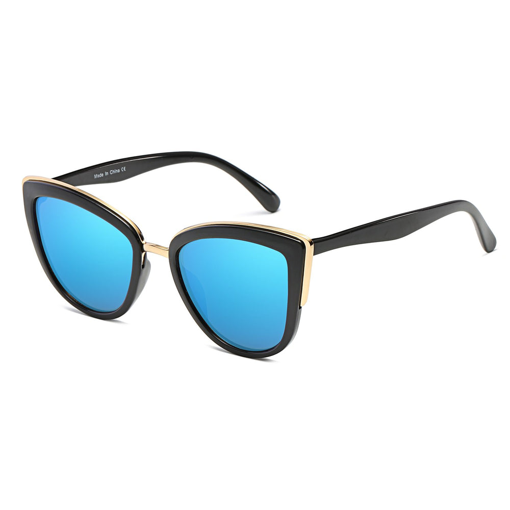 Black Frame - Blue Lens