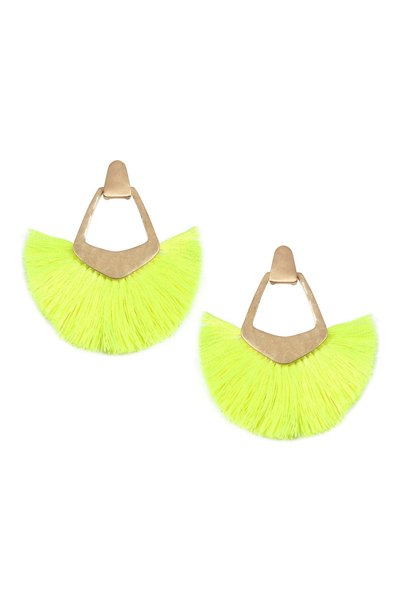 B1e2121 - Bohemian Inspired Tassel Dangle Earrings - Style 2