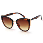 CHESTER | S1005 - Women's Vintage Retro Oversized Cat Eye Sunglasses