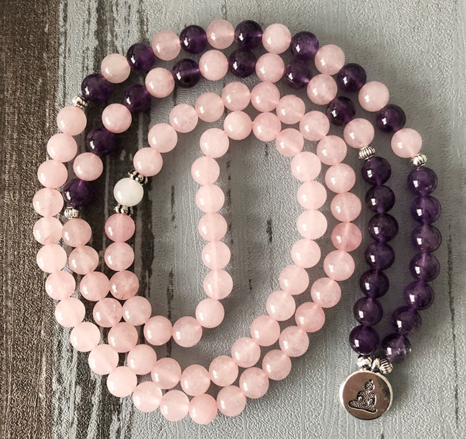 Amethyst Yoga Pink Bracelet