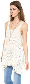 Free People Womens Voile Trapeze Slip