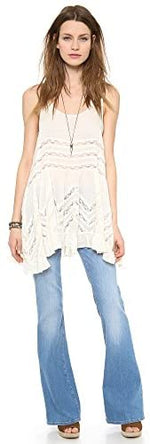 Free People Womens Voile Trapeze Slip