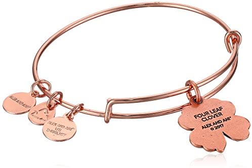 Alex and ANI Four Leaf Clover IV Bangle Bracelet