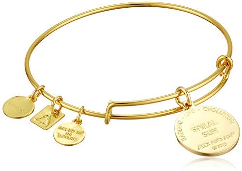 Alex and Ani Women's Charity by Design - Spiral Sun Expandable Charm Bangle Bracelet