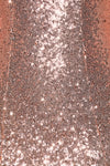 Bring It Rose Gold Sequin Bodycon Mini Dress