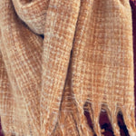 Coco Tweed Fringed Scarf