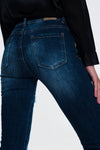 Jeans With Sequins and Rips