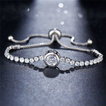 Crystal telescopic bracelet