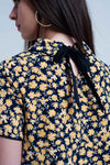 Shirt With Yellow Flowers Print