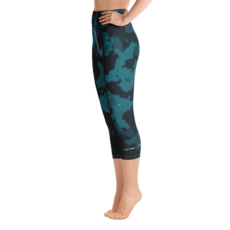 Women's Active Comfort Sport O.U.R. Outdoors Camo Capri Leggings