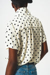 Polka Dot Shirt in Cream