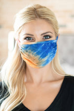 Rfm6002-Rtd023-Pkmnli-Tie Dye Reusable Face Mask for Adult